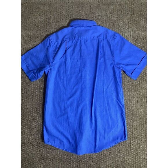 2 Culvers Employee Men's Button Down Short Sleeve Shirts Sz.15 - Picture 4 of 6